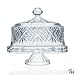 Godinger Dublin Crystal Cake Plate with Dome Cover