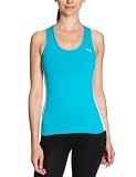 PUMA Damen Tank Top Essential Racerback, viridian green-blue tint, L, 506259 09