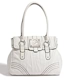 G by GUESS Phiala Satchel, WHITE