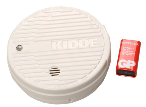 Kidde i9050 Battery-Operated Basic Smoke Alarm with Low Battery Indicator, 1-Pack