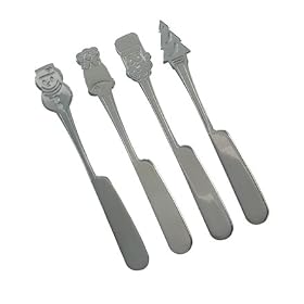 Christmas Spreaders By Danesco - Set of 4 by