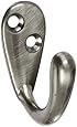 Stanley National Hardware V8006 2" Basic Single Robe Hooks in Antique Pewter