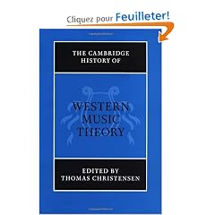 The Cambridge History of Western Music Theory