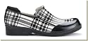 Sperry - Women's Pelican Black/White Plaid Loafer