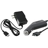 CAR+HOME WALL AC CHARGER FOR SAMSUNG GRAVITY 2 T-MOBILE