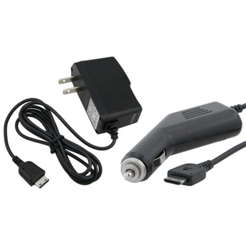 CAR+HOME WALL AC CHARGER FOR SAMSUNG GRAVITY 2 T-MOBILE
