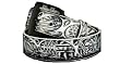 Silver Star ROBOTIC Mens Leather All-Over-Print Belt