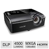 ViewSonic PRO8450W WXGA DLP Projector - 120Hz/3D Ready, 4500 Lumens, 3000:1 DCR, 1.5x Optical Zoom