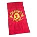 Zap Manchester United Red Shadow Crest Printed Towel