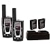 Cobra CXR800 Gmrs/Frs 2-Way  Rechargeable Radio with Hands Free Operation (Twin Pack)