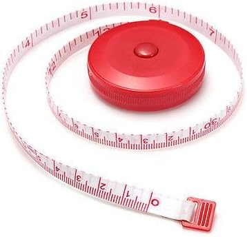 1 Pc Retractable Ruler Tape Measure 60inch Sewing Cloth Dieting Tailor 1.5m New