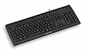 Cherry Multimedia Tastatur 104 Tasten USB/PS2 Kombo schwarz