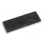Cherry Multimedia Tastatur 104 Tasten USB/PS2 Kombo schwarz