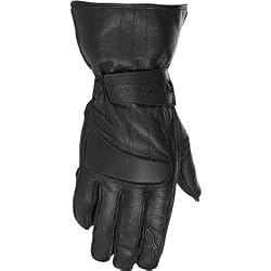 Alpinestars Hero Long Men's Leather Road Race Motorcycle Gloves - Black