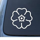 kauai vacation package FLOWER   Car, Truck, Notebook, Vinyl Decal Sticker #1013 | Vinyl Color: White