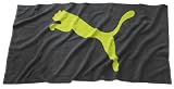 PUMA  Herren Handtuch Foundation Towel, steel grey-blazing yellow, OSFA, 651663 27