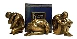 A Set Of 3 Bronze Art Naked Male Figurines - Gay Interest