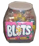 Blots Berry Flavored Bubble Gum (200 count)