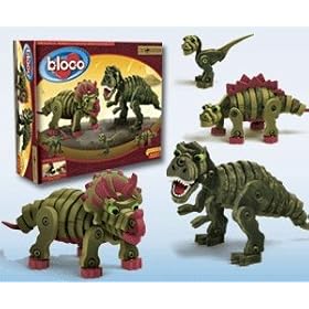 Bloco Dinosaurus Construction Set