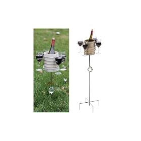 Wine Carousel - Stainless Steel Frame by 
