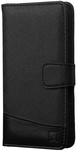 Executive Premium Leatherette Wallet Case for Samsung Galaxy On5 / J3 / J2 / J1 / Z3 / A3 / E5 / S5 Mini / S4 / S4 Mini / S3 / Core Prime / Avant