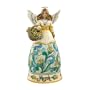 Jim Shore Heartwood Creek Monthly Angel Figurine, March, 6-1/4-Inch