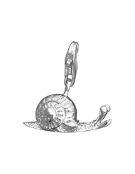 VINANI brand Germany 925 Sterling Silver Charm Pendant Snail HSN