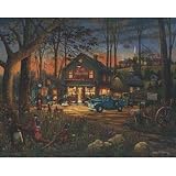 Aaron B. Faulkner - Six O Clock News Size 7x5 Poster Print