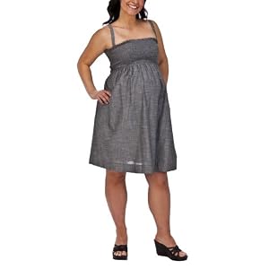 Buy Liz Lange® for Target® Maternity Chambray Smocked Dress - Gray by Liz Lange