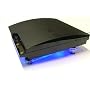 Cool Horizontal stand for Sony PS3 Slim with LEDs