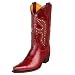 FRYE Women's Daisy Duke Boot,Red,6.5 M US