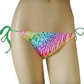 Buy Roxy Ladies Swimwear Brazillian Bottom White by Roxy