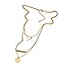Onnea 3 Layered Geo Cutout Necklace
