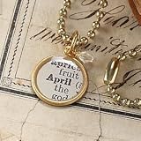 April Birthstone Necklace