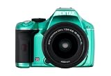 Pentax K-x Digital SLR Camera - Metal Turquoise (Single Lens Kit 18-55mm)