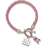 Logoart New York Giants Breast Cancer Awareness Pink Rope Bracelet
