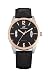 Klaus Kobec Watch Mens Watch  SL3 Silhouette with Black Dial and Black Leather Strap