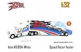 JADA SPEED RACER ROAD RIGZ PETERBILT HAULER TRAILER 1:32