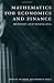 Mathematics for Economics and Finance