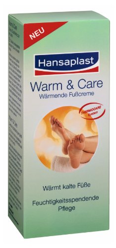Fussfrisch Hansaplast Warm & Care Wärmende Fußcreme, 75ml