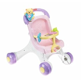 Click here to buy Fisher-Price Brilliant Basics Stroll-Along Walker by Fisher-Price.