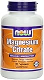 Now Foods Magnesium Citrate Veg-capsules, 120-Count