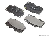 1990-1997 Toyota Land Cruiser Akebono Front Brake Pad Set - Ceramic