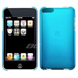 Micropix - Baby Blue Super Slim Flex Crystal Case for iPod Touch 3G & 2G (3rd & 2nd Gen) With Free Screen Protector