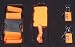 International Travel. Luggage Security Kit