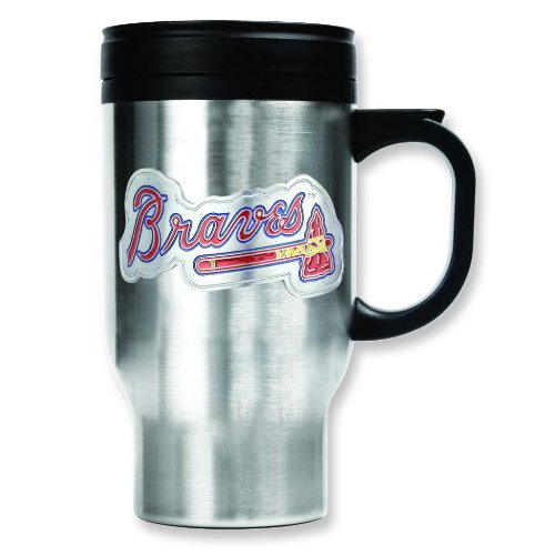 MLB Atlanta Braves Stainless Steel Travel Mug 16oz