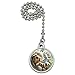 Graphics and More Sloth Family Selfie Ceiling Fan and Light Pull Chain