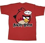 Angry Birds Bonkers Red Bird Mens T-Shirt