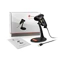 TaoTronics� TT-BS003 USB Hand Barcodescanner CCD Laser Barcode Scanner / automatisch Ablesen Barcodescanner / 80mm Lesebreite / 100 Scan/Sek. Schwarz