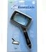 Carson SureGrip 2.6x Soft-Grip Magnifier with 10x Spot Lens, with Case